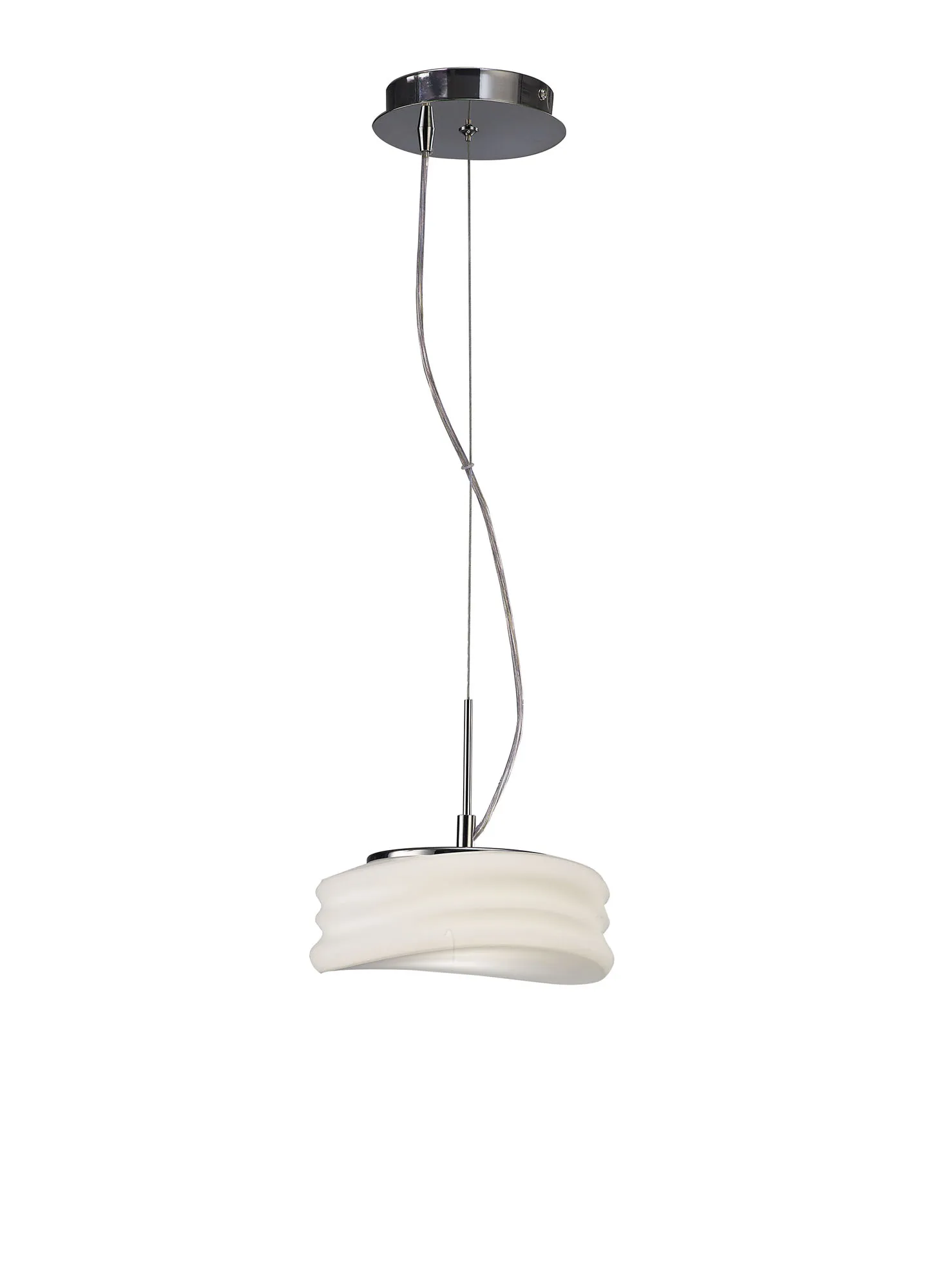 M3622  Mediterraneo Glass Pendant 2 Light